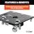 CURT 61052 Over-Bed Folding Ball Gooseneck Hitch