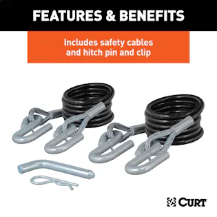 Rambler Steel RV Tow Bar (7500 Lbs., 2" Shank) #70001