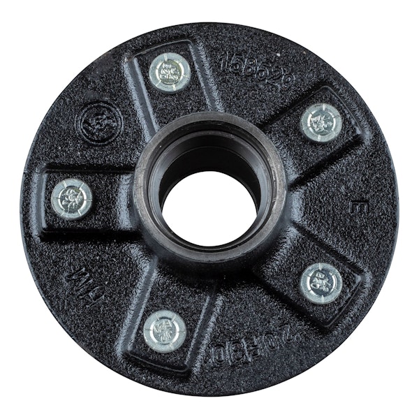 CURT 814205 Lippert Idler Hub for 2,200-lb. Axle - 5 on 4.5"; 6.5" Hub Flange