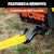CURT 83066 2 x 30' Tow Strap (9,000 lbs. GVW)