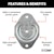 CURT 83601 1-3/8 x 1-7/8 Recessed Tie-Down Ring (1,200 lbs, Clear Zinc)