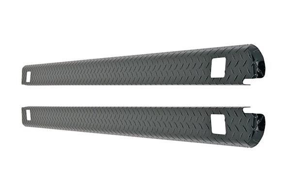 Dee Zee DZ31967B Bed Cap Wrap W/Stake Pockets Black-Tread Aluminum