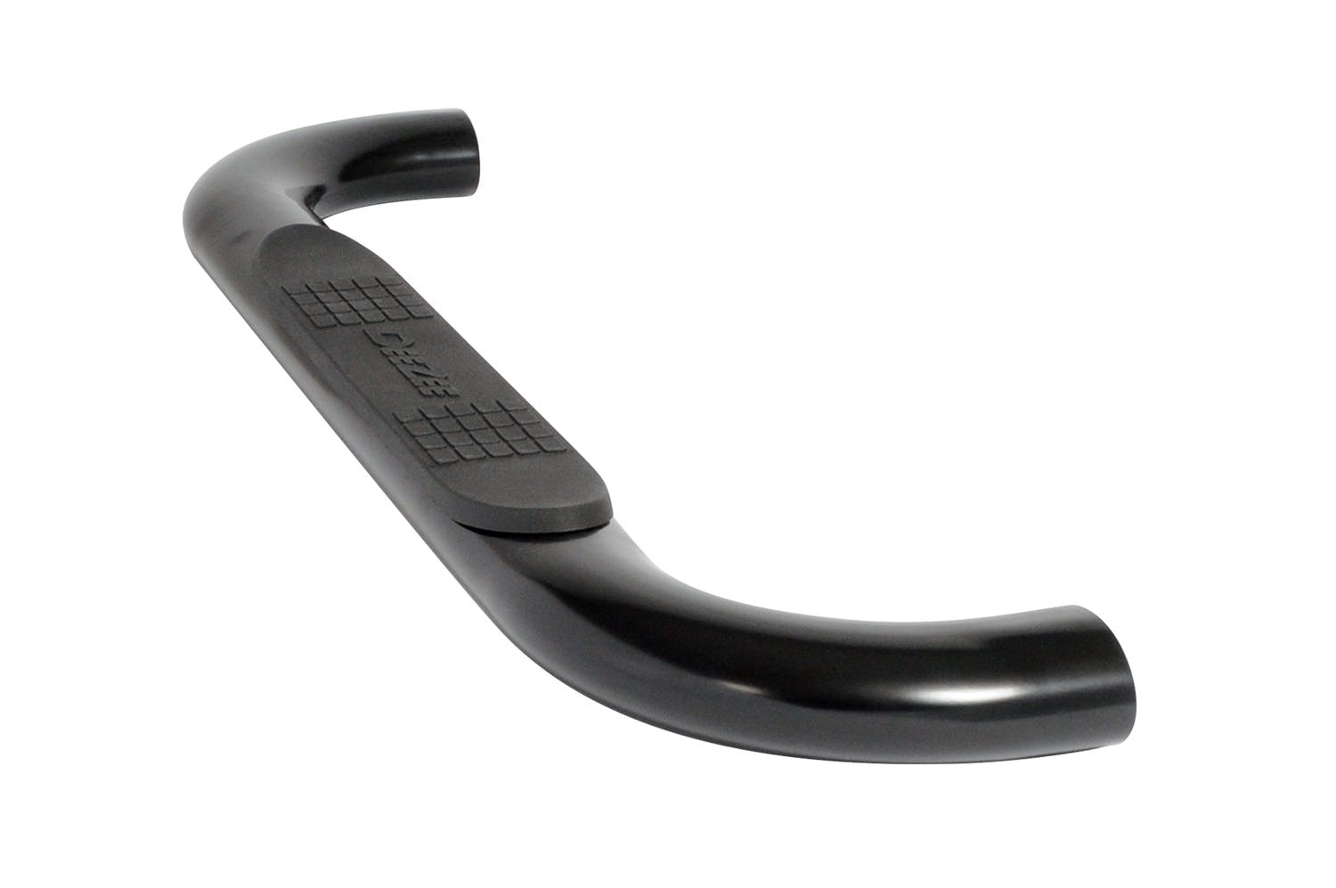●3-DEEP Dee Zee DZ372239 UltraBlack Steel Side Steps 4 in. Oval Cab Length