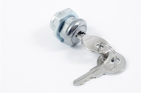 Dee Zee DZTBLOCK1 Tool Box - Service Parts: Lock Cylinder