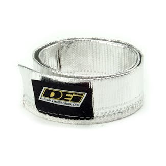 Design Engineering, Inc. 10404 Heat Sheath - Aluminized Sleeving (Sewn) 1-1/4 x 36