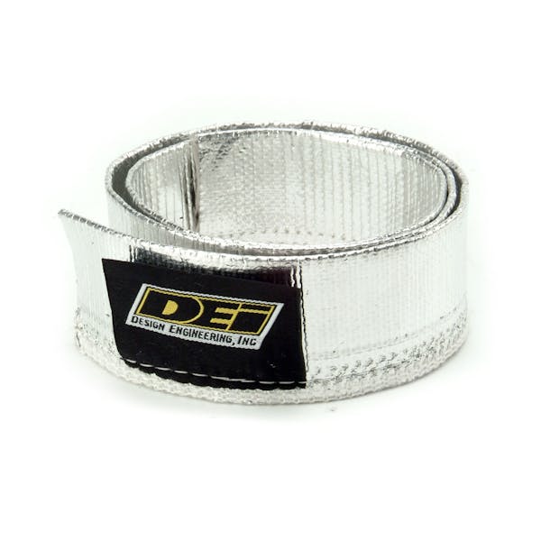 Design Engineering, Inc. 10404 Heat Sheath - Aluminized Sleeving (Sewn) 1-1/4 x 36
