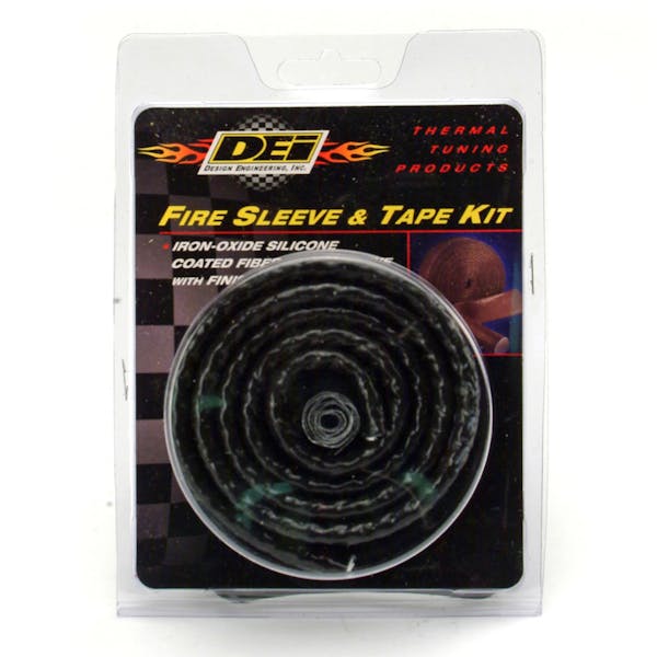 Design Engineering, Inc. 10470 Fire Sleeve & Tape Kit - 3/8 I.D. x 36