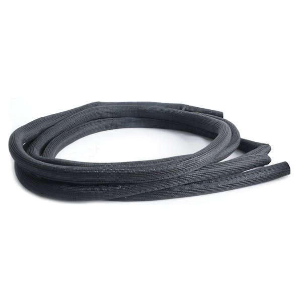 Design Engineering, Inc. 10656 Split Wire Sleeve Easy Loom  25mm-1 x 10' Black