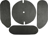 Design Engineering, Inc. 50128 Black Underhood Liner Chevelle 64-65 - Black