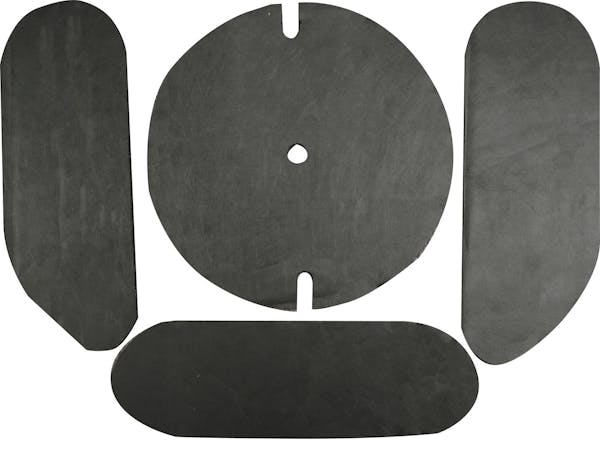 Design Engineering, Inc. 50128 Black Underhood Liner Chevelle 64-65 - Black