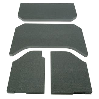 Design Engineering, Inc. 50131 Jeep Wrangler Sound Deadening Headliner 4-Door-4 piece Black