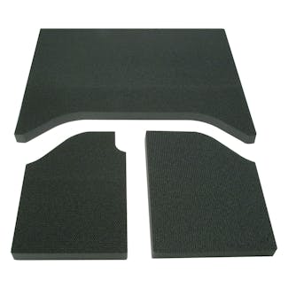 Design Engineering, Inc. 50132 Jeep Wrangler Sound Deadening Headliner 2-Door-3 piece Black