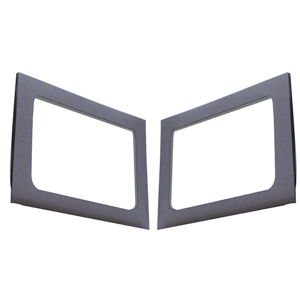 Design Engineering, Inc. 50150 Jeep Wrangler Sound Deadening Rear Side Window-4-Door Rear (Gray)