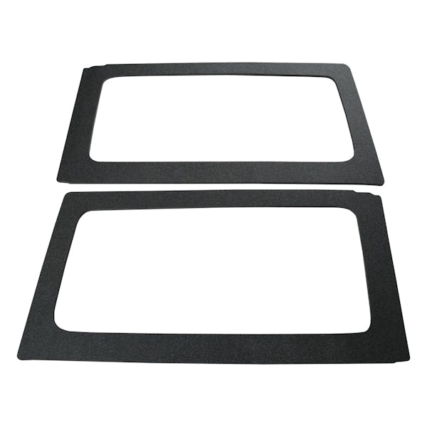 Design Engineering, Inc. 50152 Jeep Wrangler Sound Deadening Rear Side Window- 2-Door Rear (Black)