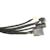 Design Engineering, Inc. 10650 Split Wire Sleeve Easy Loom 5mm-3/16 x 20'  Black