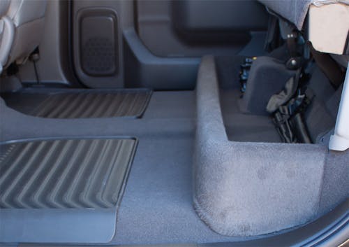 DU-HA Underseat Storage / Gun Case for 2019-2021 RAM 1500 Crew Cab