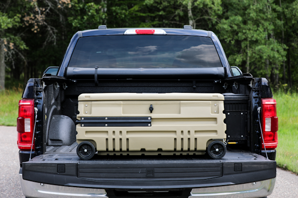 DU-HA 70673 DÜHA Squad Box w/Bracket - Interior / Exterior Portable Storage + Gun Case/Rack