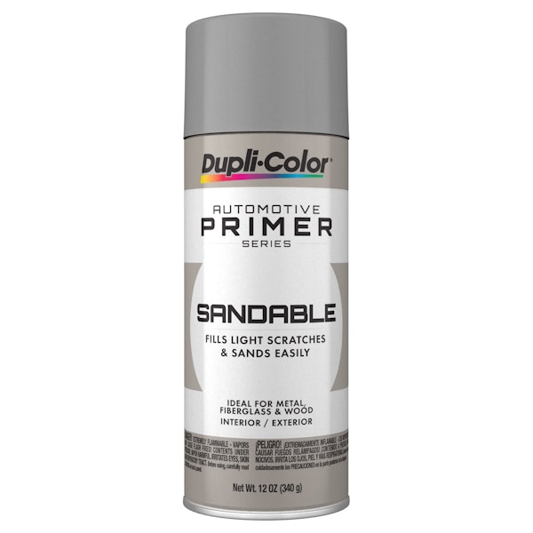Dupli-Color DAP1688 Sandable Primer; Light Gray