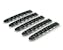 DV8 Offroad D-JP-190015-BK-5 Jeep JK 4-Door Door Handle Inserts | 5 Pcs | Black