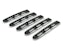 DV8 Offroad D-JP-190026-BK-5 Jeep JK 4 Door Handle Inserts, 5 Pcs, Black