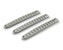 DV8 Offroad D-JP-190028-AL-3 Jeep JK 2 Door Handle Inserts, 3 Pcs, Silver