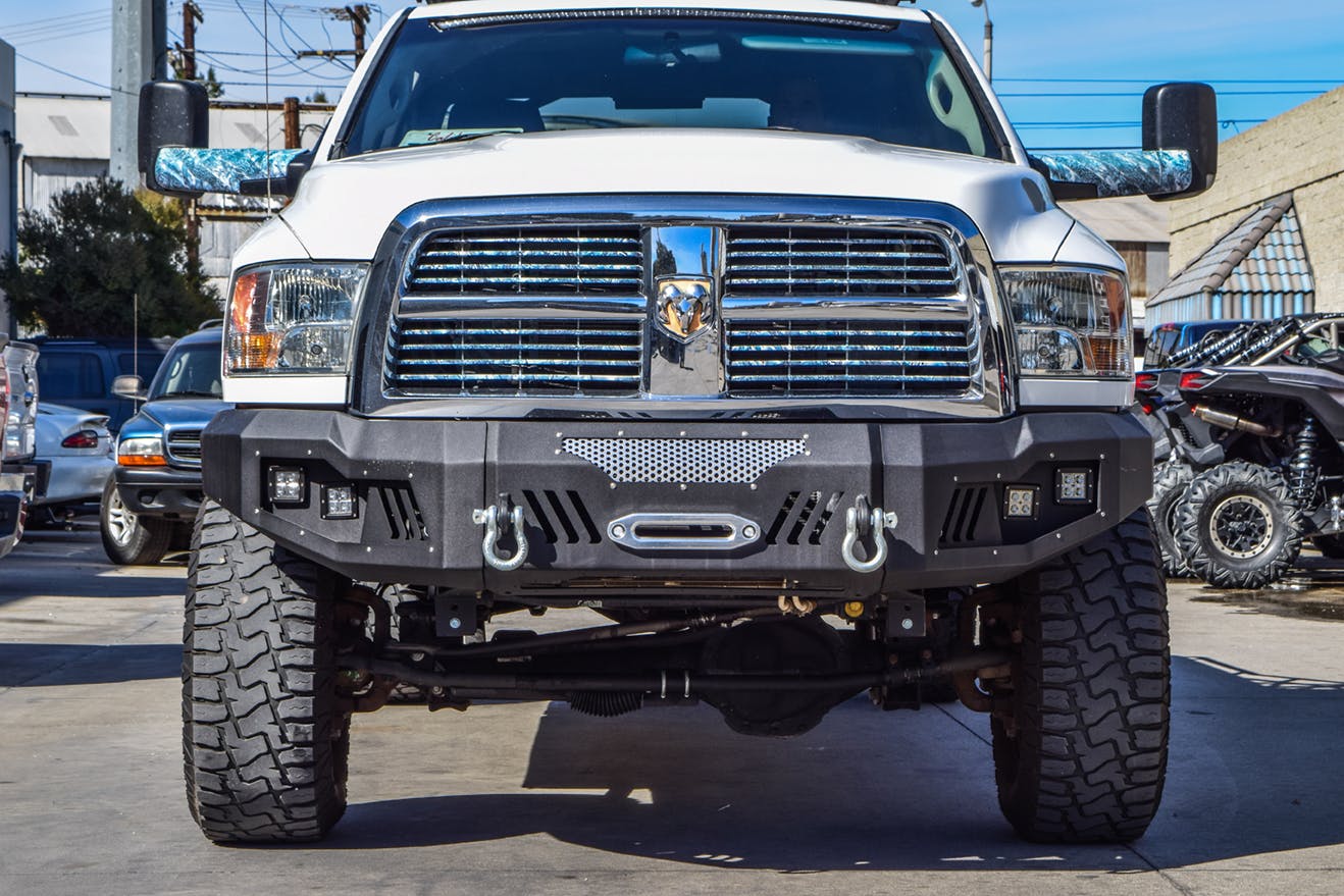 2015 ram 2500 winch bumper