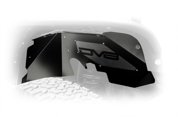 DV8 Offroad INFEND-01FB Jeep JK Front Inner Fenders, Black Or Raw