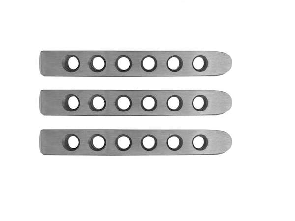 DV8 Offroad D-JP-190059-AL-3 Jeep JK 2 Door Handle Inserts | 3 Pcs | Silver