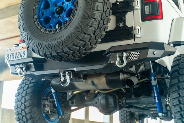 DV8 Offroad RBJL-13 MTO Series Rear Bumper w/ Optional Tire Carrier, Jeep Wrangler JL