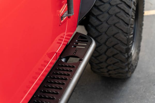 DV8 Offroad SRJK-08 4-Door Jeep Wrangler JK OE Plus Side Steps