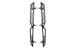 DV8 Offroad SRJL-08 Jeep Wrangler JL OE Plus 4-Door Side Steps