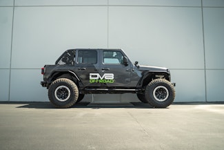 DV8 Offroad SRJL-08 Jeep Wrangler JL OE Plus 4-Door Side Steps