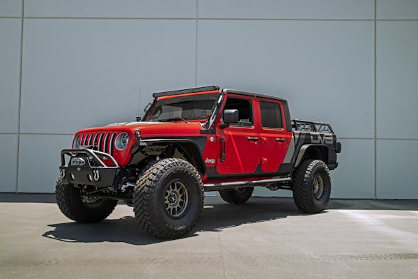 DV8 Offroad STJL-04 Hinge Mounted Steps, Jeep Wrangler JK/JL & Gladiator JT