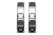 DV8 Offroad STJL-04 Hinge Mounted Steps, Jeep Wrangler JK/JL & Gladiator JT