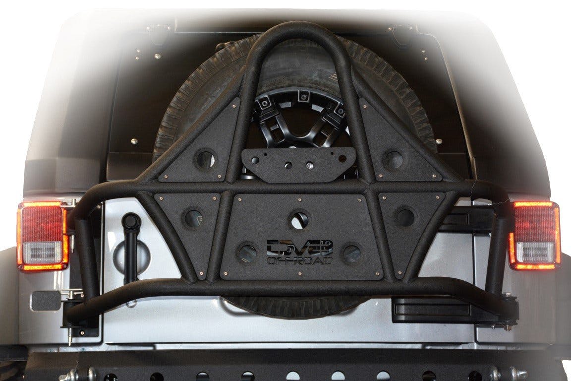 DV8 Offroad TCSTTB-01 Jeep JK Body Mount Tire Carrier TC-1