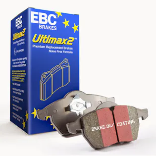 EBC Ultimax Front Brake Pads DP1183 for Vauxhall Astra Mk4 2.0 TD (2001>2005) DP1183 EBC Ultimax Front Brake Pads DP1183 for Vauxhall Astra Mk4 2.0 TD (2001>2005) DP1183