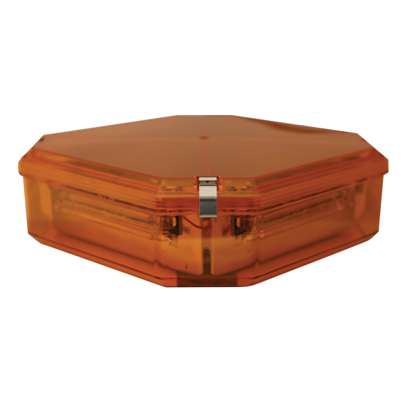 ECCO 21-DB001-E DuoBeam 21 Series LED Minibar (TR6, Amber Single-Color, Amber Lens)
