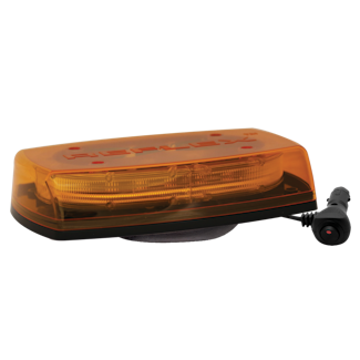 ECCO 5545A-VM Reflex 5545 Series LED Microbar (11", Amber Lens, Amber LED, Vacuum Mount)
