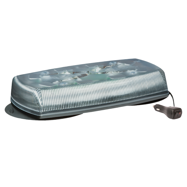 ECCO 5585CC-VM Reflex 5585 Series LED Minibar (Clear Lens, Clear LED, Vacuum-Magnet Mount)