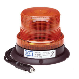 ECCO 6410B-MG 6410 Series Low-Profile Flashtube Strobe Beacon (Magnet Mount, Blue)