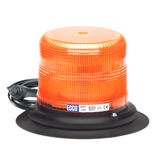 ECCO 6550A-VM 6500 Series Low-Profile Flashtube Strobe Beacon (Vacuum-Magnet Mount, Amber)