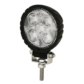 ECCO EW2481 EW2400 Series Round LED Worklamp (5 LED/Flood Beam/1-Bolt Mount)