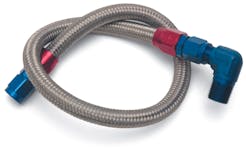 Edelbrock 8124 BRAIDED STAINLESS STEEL FUEL HOSE KIT