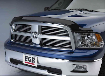 EGR 302651 Hood Shield (Bug Deflector) - Dark Smoke, No-Drill Mounting, Vehicle Specific Fit