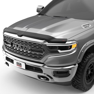 EGR 302955 EGR Superguard Hood Guard Matte Black Finish