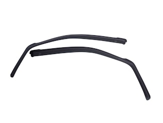EGR 561521 EGR In-Channel Window Visor Front Pair Dark Smoke Finish