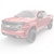 EGR 571695 EGR In-Channel Front and Rear Window Visor Set, Matte Black Finish