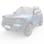 EGR 573561 EGR In-Channel Front and Rear Window Visor Set, Dark Smoke Finish