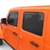 EGR 575255 EGR In-Channel Front and Rear Window Visor Set, Matte Black Finish