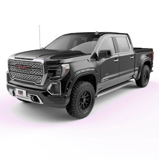 EGR 791794-GBA EGR Traditional Bolt-on look Fender Flares  CLR Fusion Black set of 4